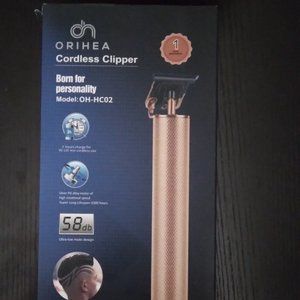 ORIHEA Gold Pro Li Clippers, T-Blade Trimmer Hair Clippers for men, Cordless